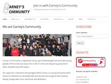 Tablet Screenshot of carneyscommunity.org